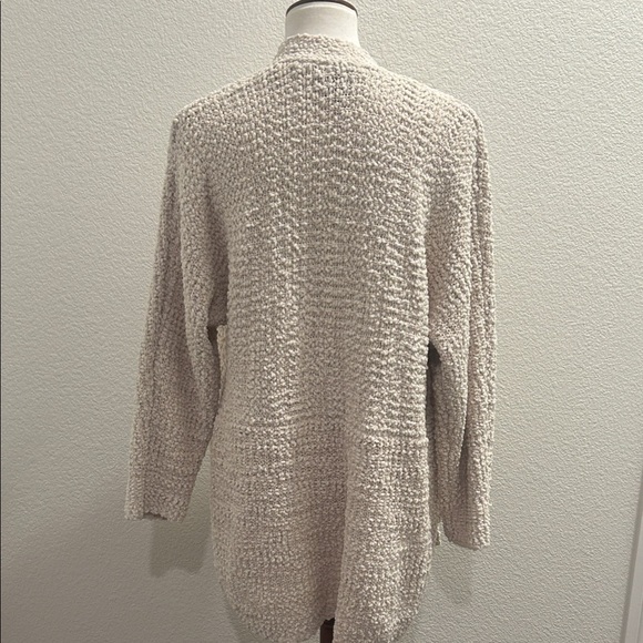 Bobeau Cream Textured Cardigan - Picture 3 of 4